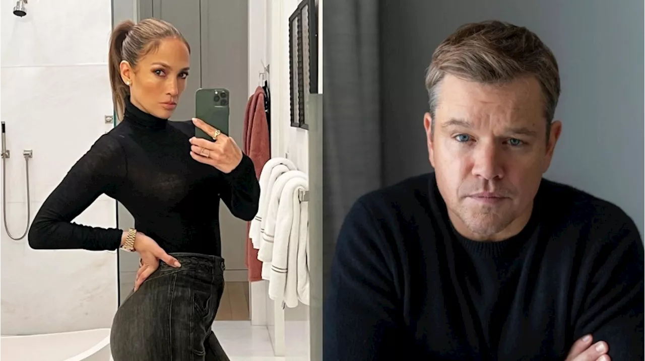 Proses Cerai dengan Ben Affleck, Jennifer Lopez Asyik Habiskan Waktu Bareng Matt Damon