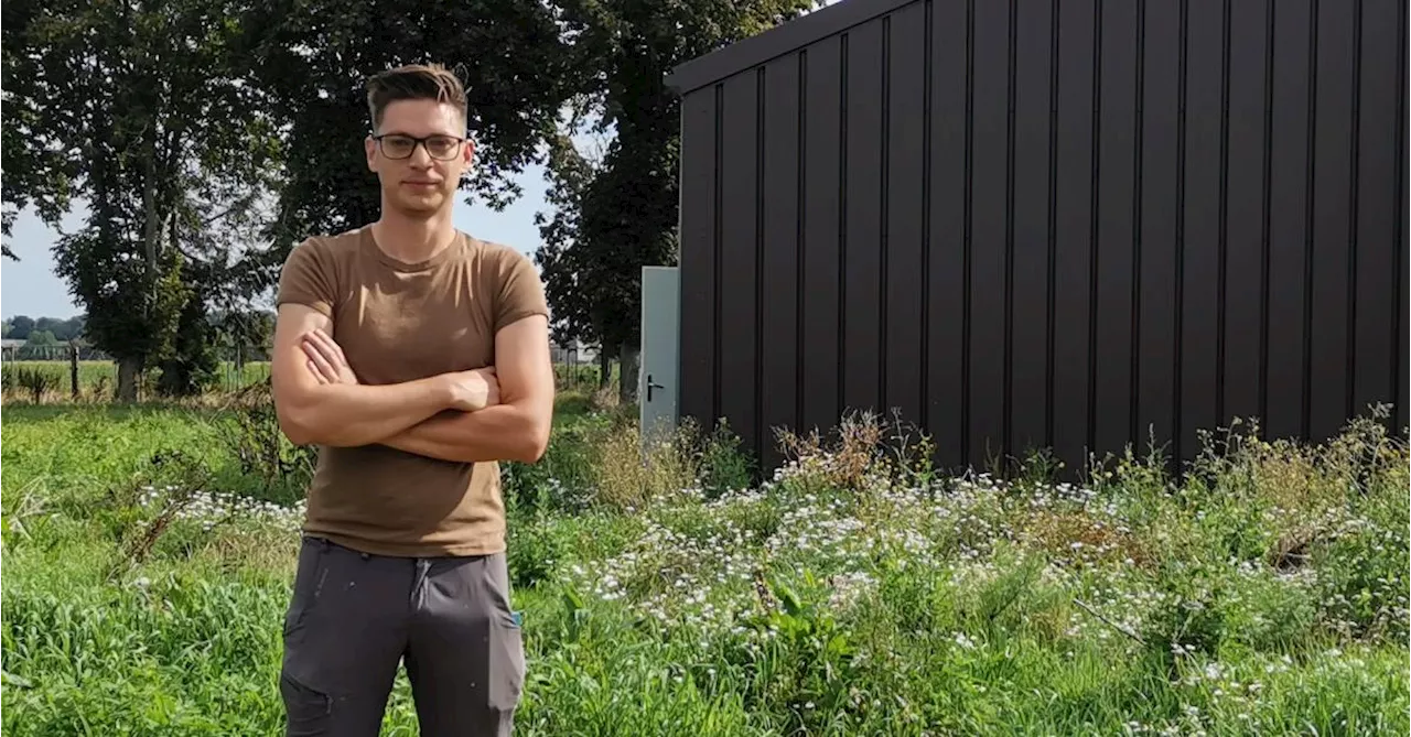 Denis, qui cultive des champignons à l’ancienne caserne militaire de Hannut, va tripler sa production : « Une