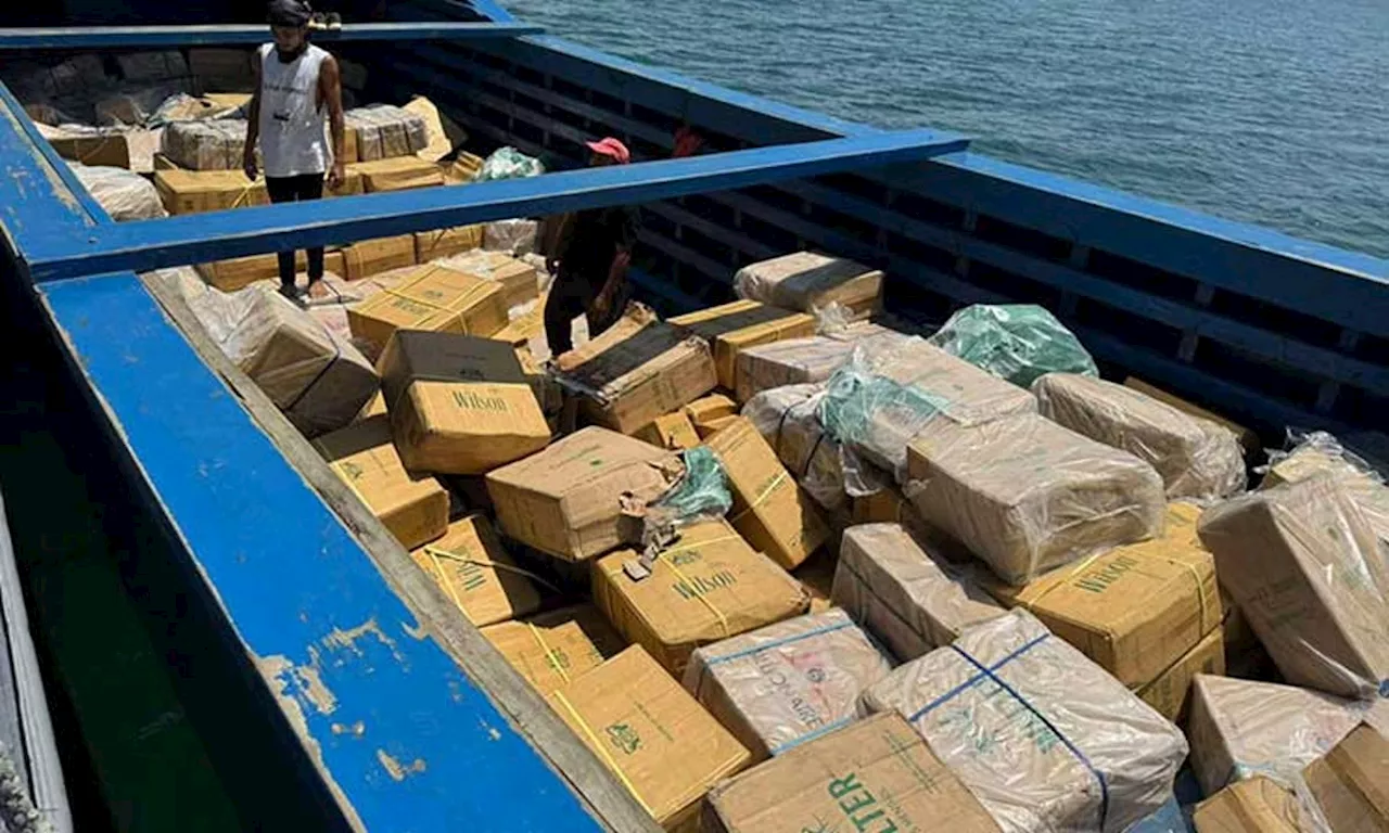 Over 1-K smuggled cigs seized in Davao Oriental