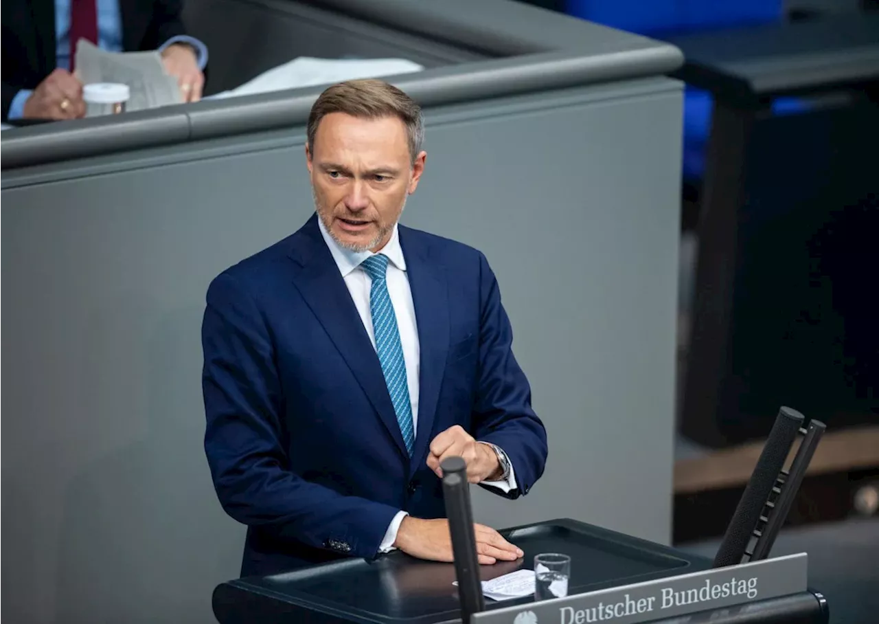 Bundestag: Lindner stellt Haushaltsentwurf vor: 'Das war kein Selbstläufer'