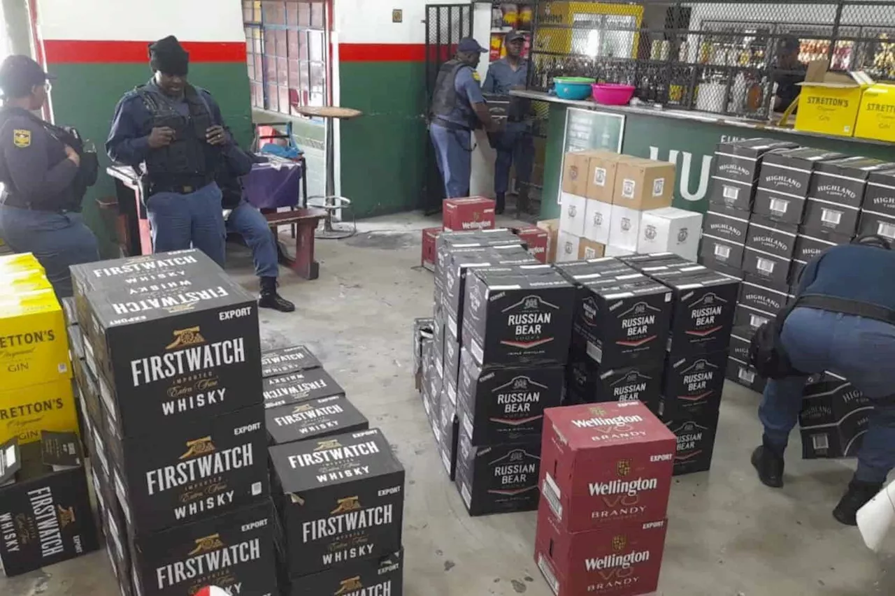 R600k Illegal liquor bust: Foreign national arrested in Langa