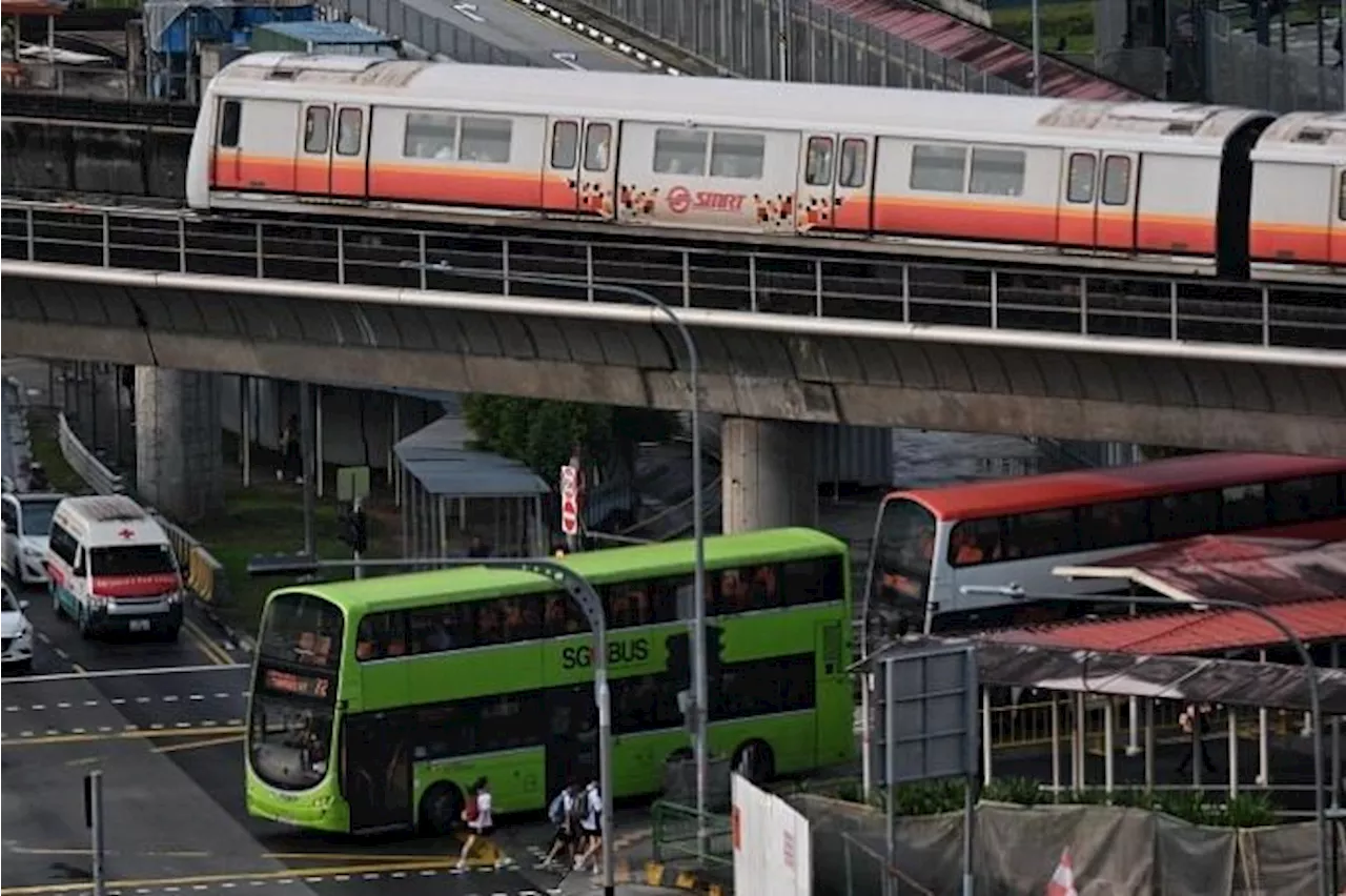 MRT, bus fares for adults using cards up by 10c from Dec 28