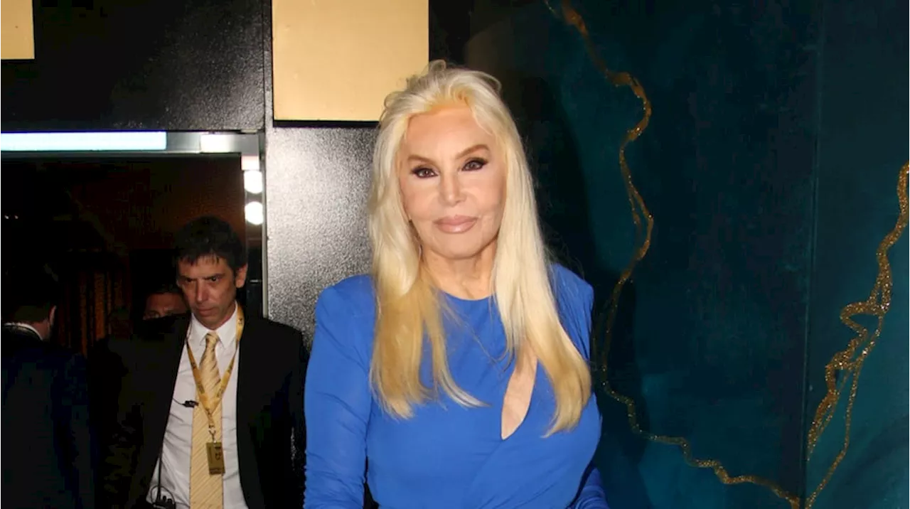 Martín Fierro 2024: Susana Giménez acaparó todas las miradas con un diseño azul Klein de Alexander McQueen