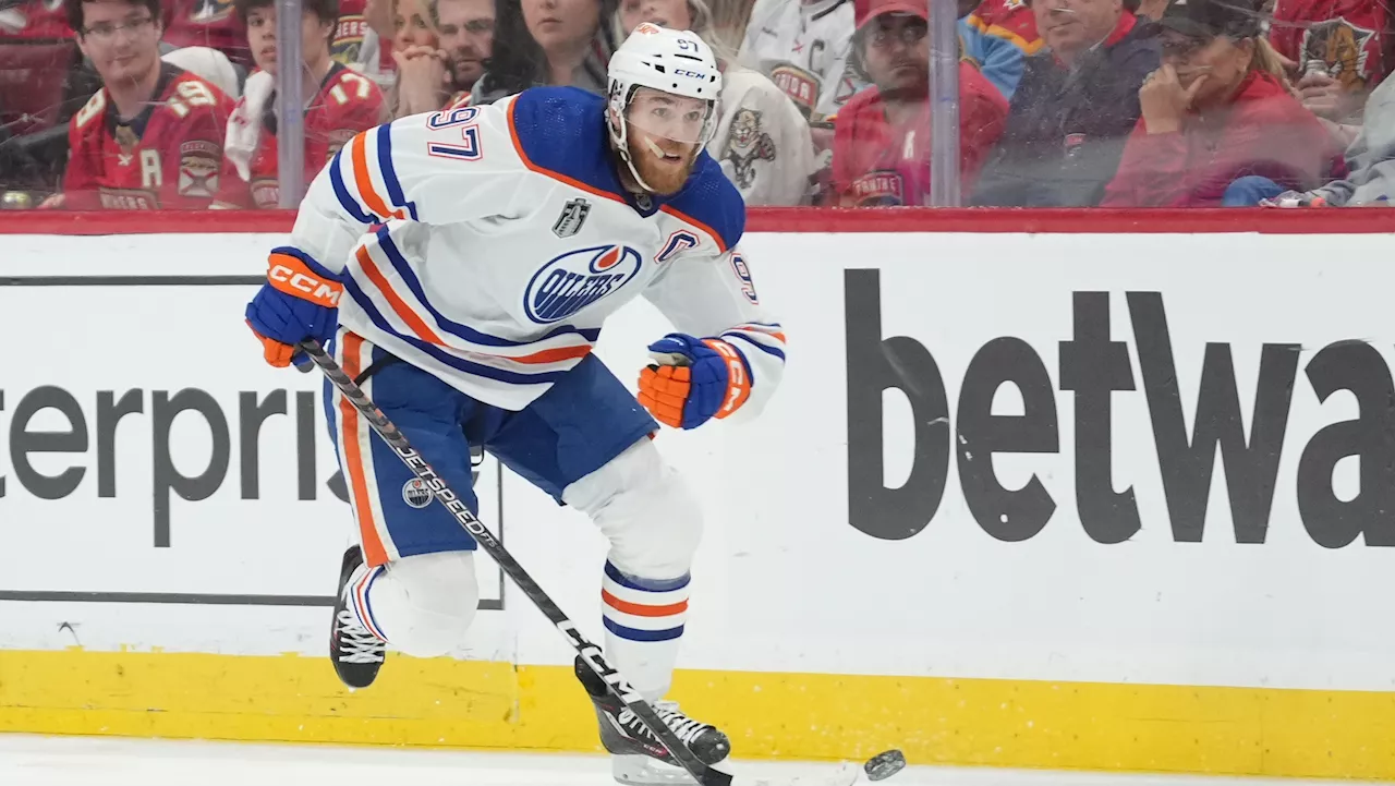 McDavid not worried about future contract with Oilers