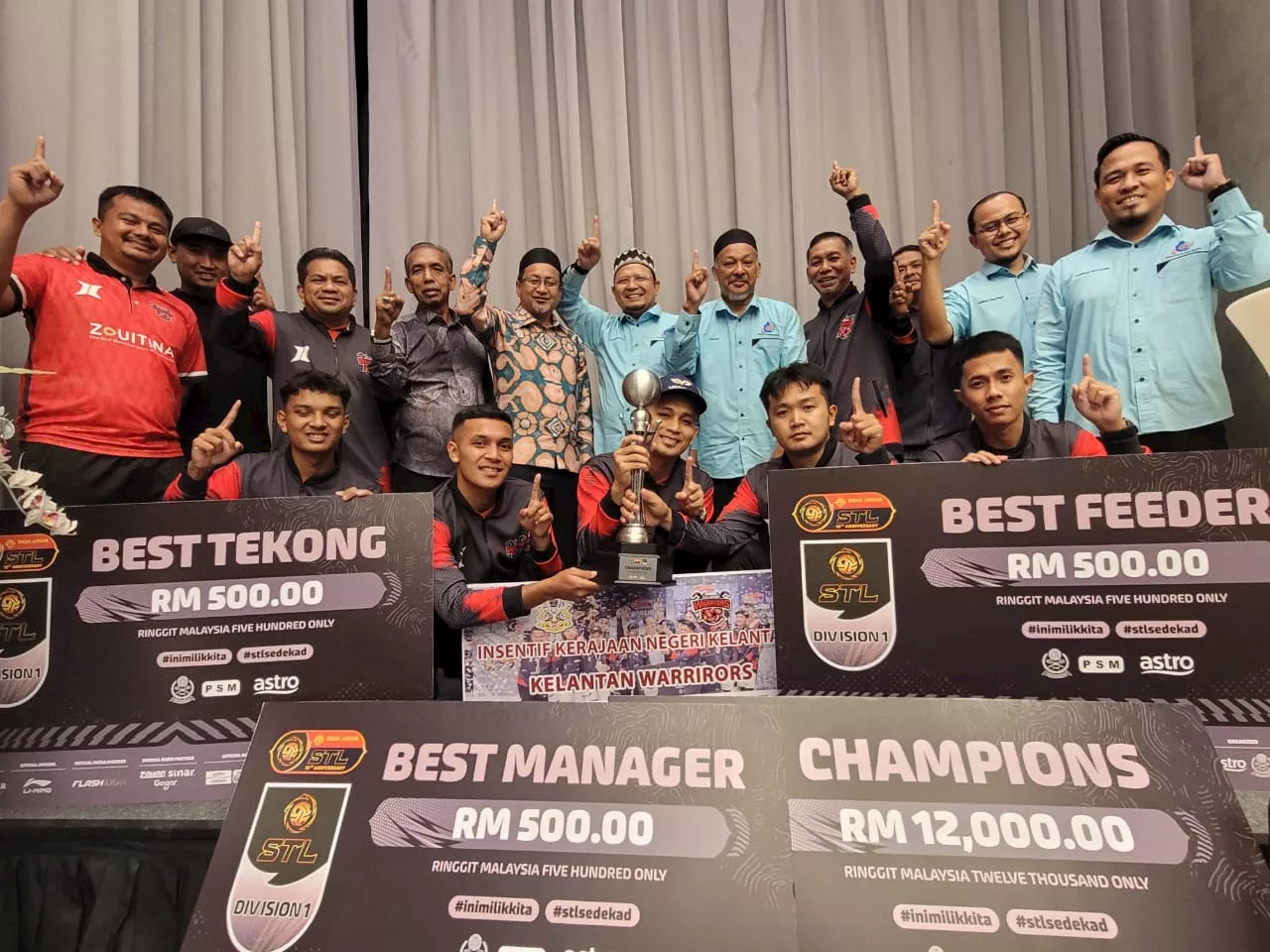 Kelantan Warriors mahu jadi pasukan terbaik di STL Premier