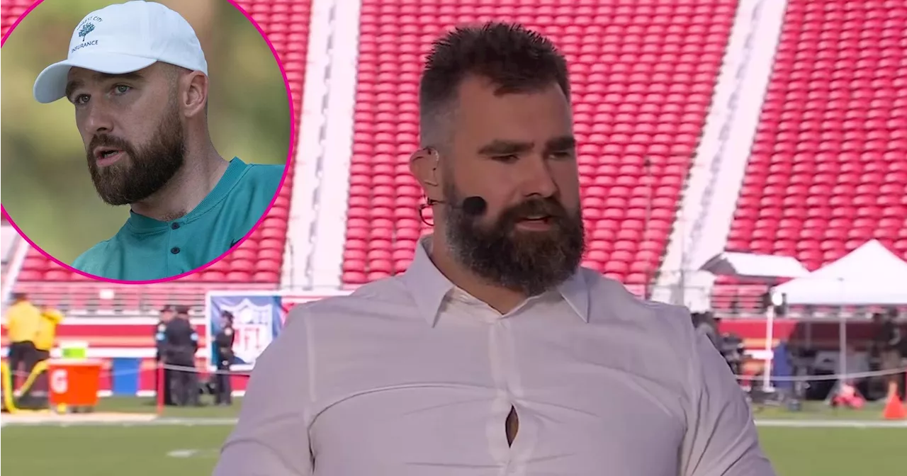 Travis Kelce Pokes Fun at Jason Kelce’s ESPN Shirt Choice