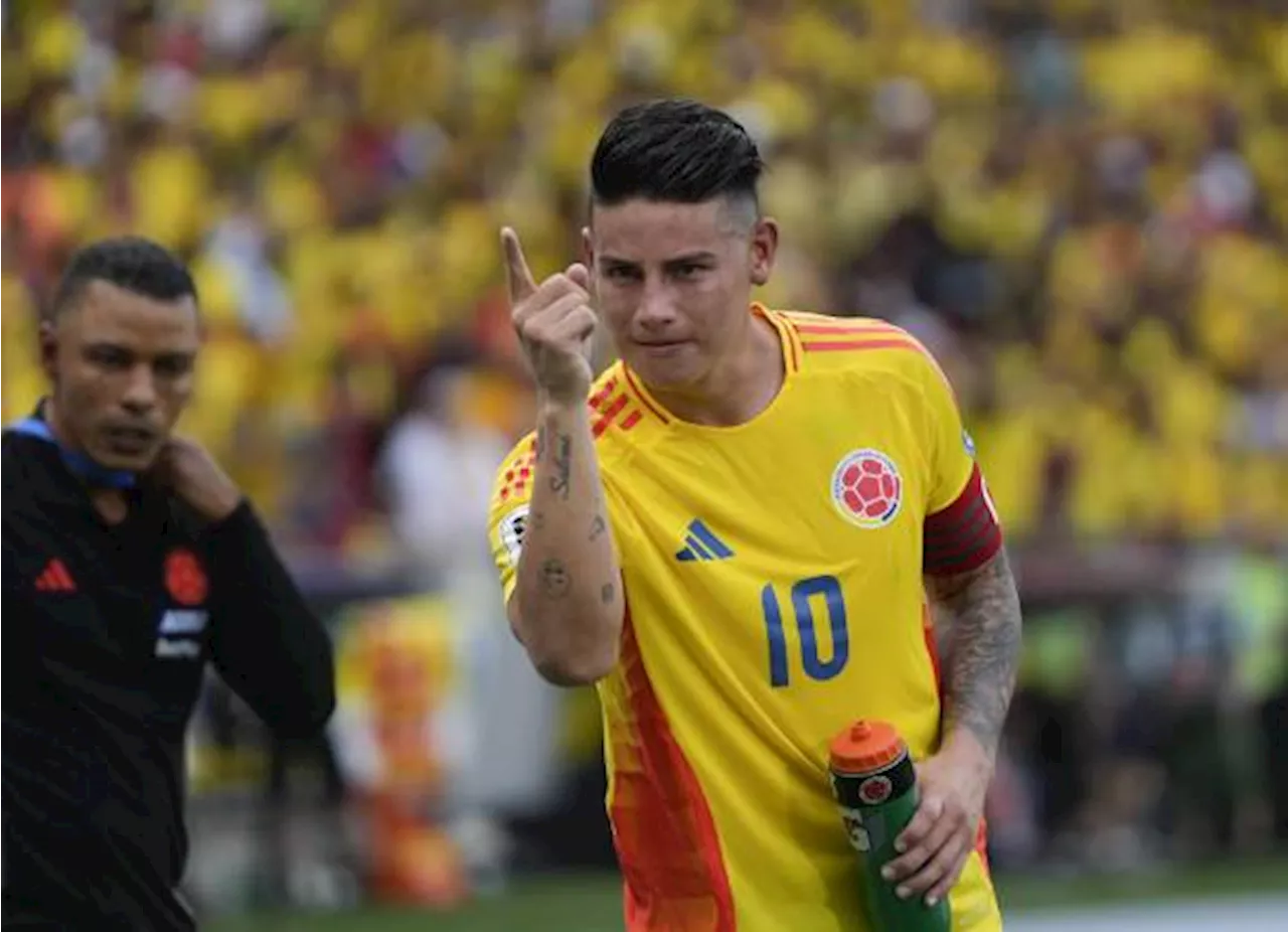 James Rodríguez se redime y Colombia tumba al líder Argentina en Barranquilla