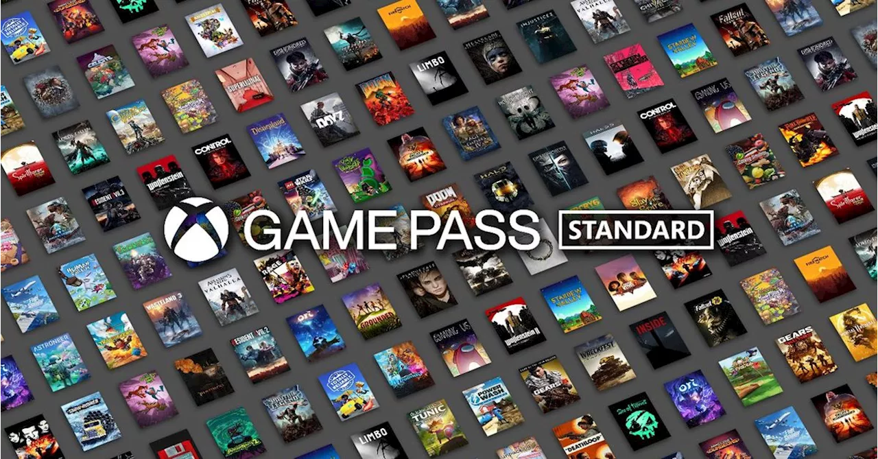 Microsoft’s new Xbox Game Pass Standard tier is now available for $14.99 per month