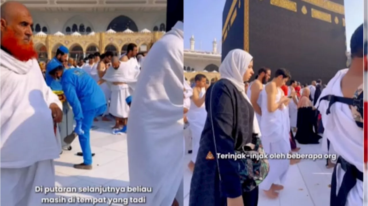 Viral, Kotoran Manusia Berserakan di Area Tawaf Masjidil Haram