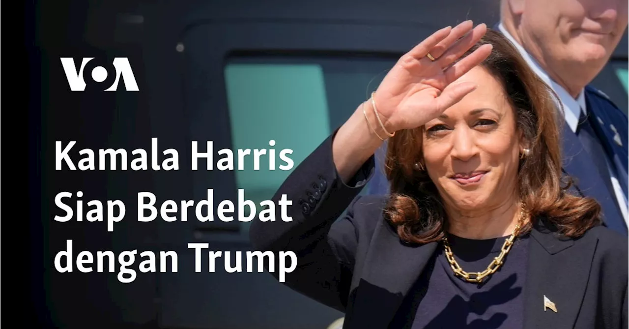 Kamala Harris Siap Berdebat dengan Trump