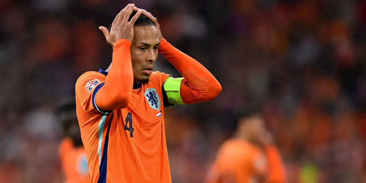 Van Dijk verbaasd door NOS-slotvraag bij Oranje: 'Ik weet hoe het werkt...'