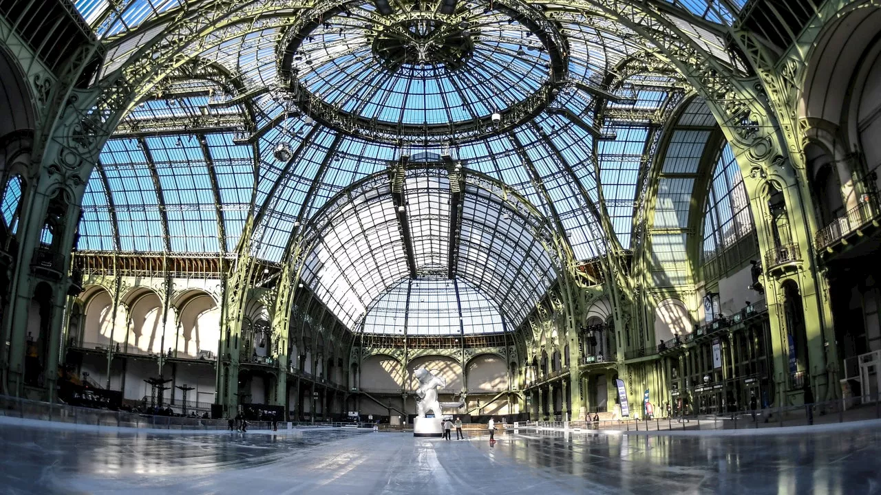 Grand Palais : la patinoire intérieure rouvre ses portes cet hiver