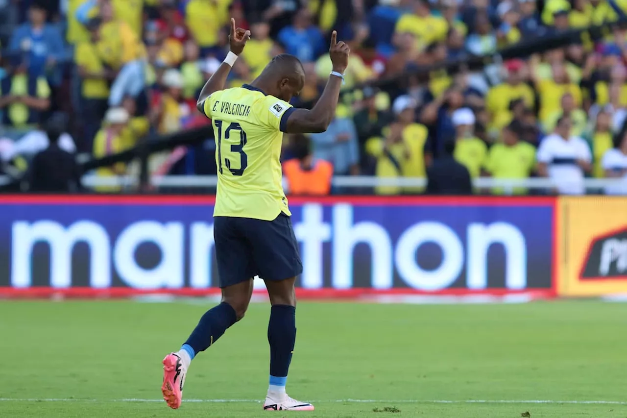 Con Enner Valencia como figura, Ecuador derrotó 1-0 a Perú en Eliminatorias