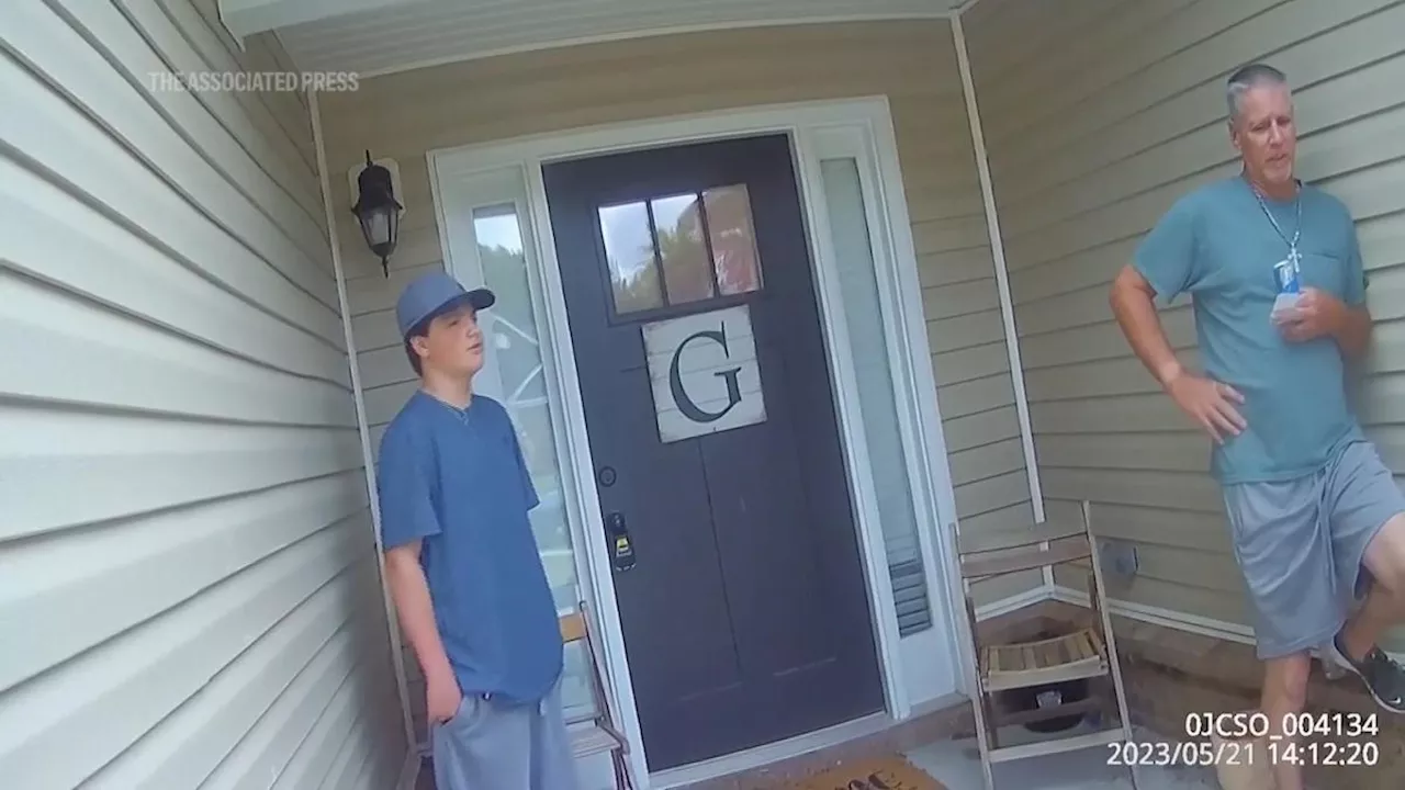Body camera video shows deputy interviewing school shooting suspect and father in 2023