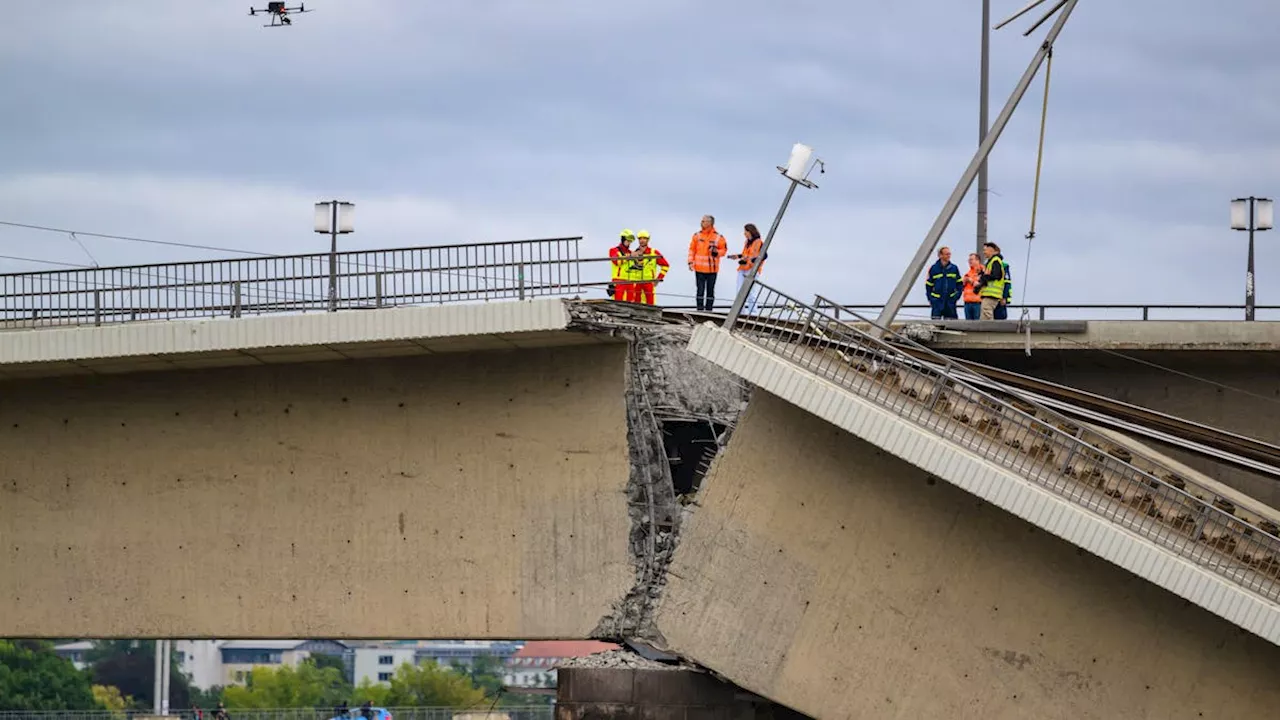 Einsturz der Carolabrücke in Dresden: Zustand seit 2021 kritisch