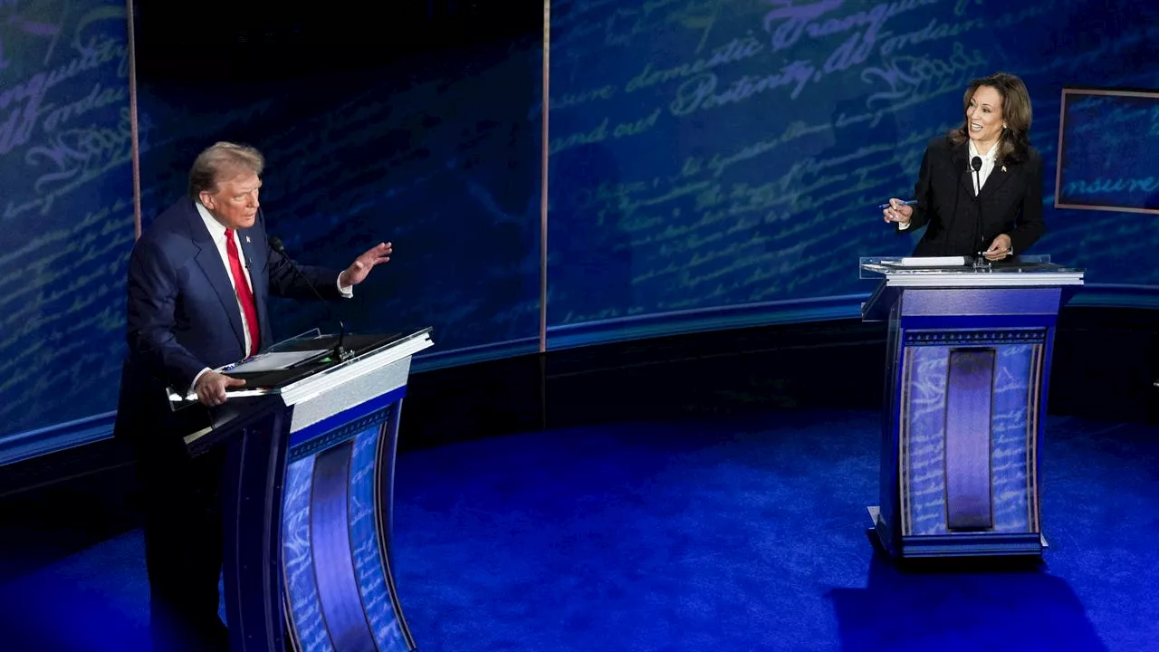 Kamala Harris pone a la defensiva a Donald Trump en un debate electoral tenso de cara a las elecciones de EE.U