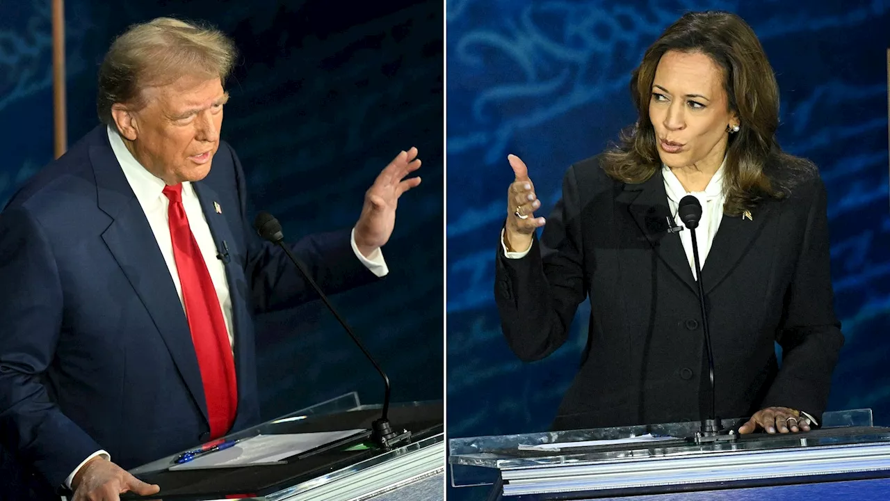 Trump-Harris debate live updates: Harris and Trump trade barbs in heated showdown