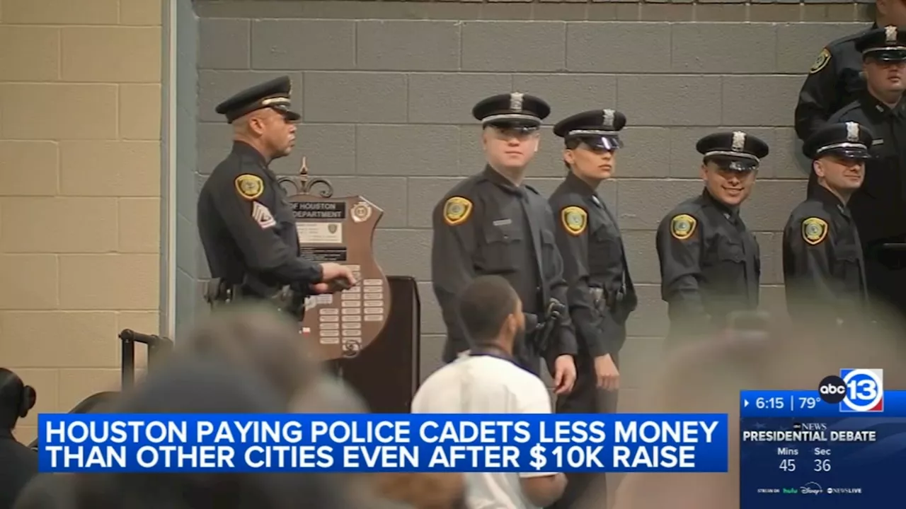 HPD cadets still make less than other departments despite $10K raise