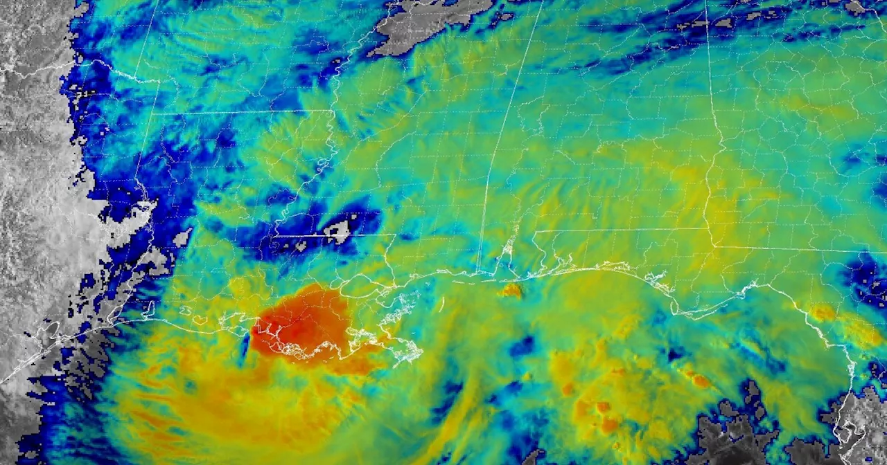 Francine makes landfall in Louisiana as a Category 2 hurricane