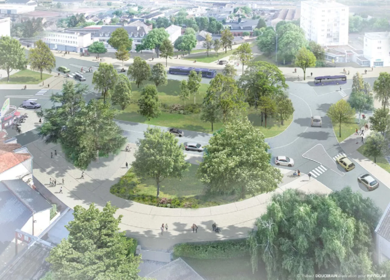 Le rond-point de la Demi-Lune à Caen va finalement être transformé en 2025