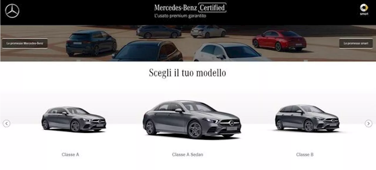 L'usato Certified di Mercedes compie cinque anni