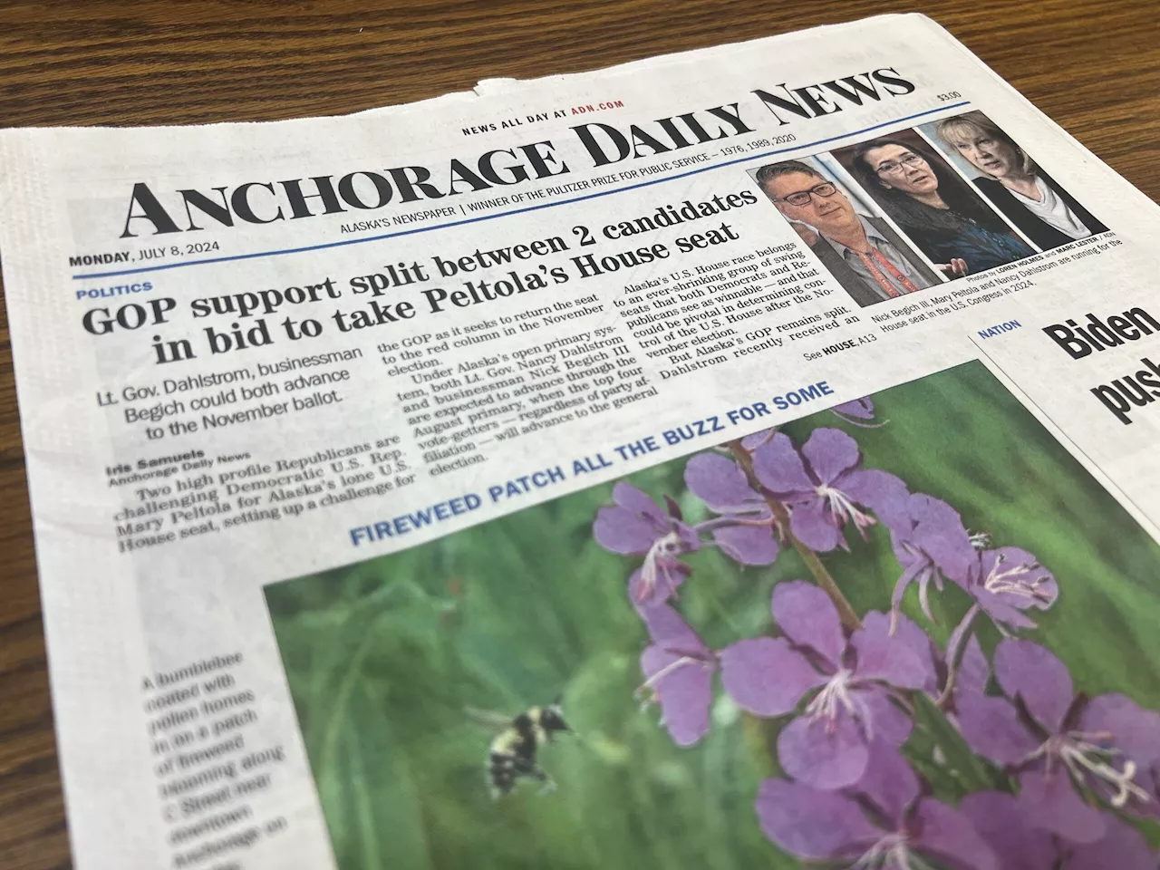 Anchorage Daily News newsroom planning to form union