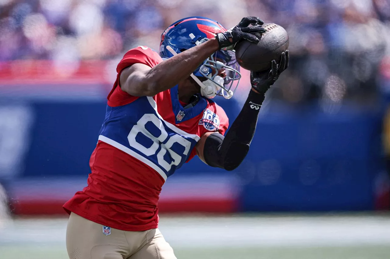 Darius Slayton injury: Giants WR in concussion protocol could mean more snaps for Jalin Hyatt