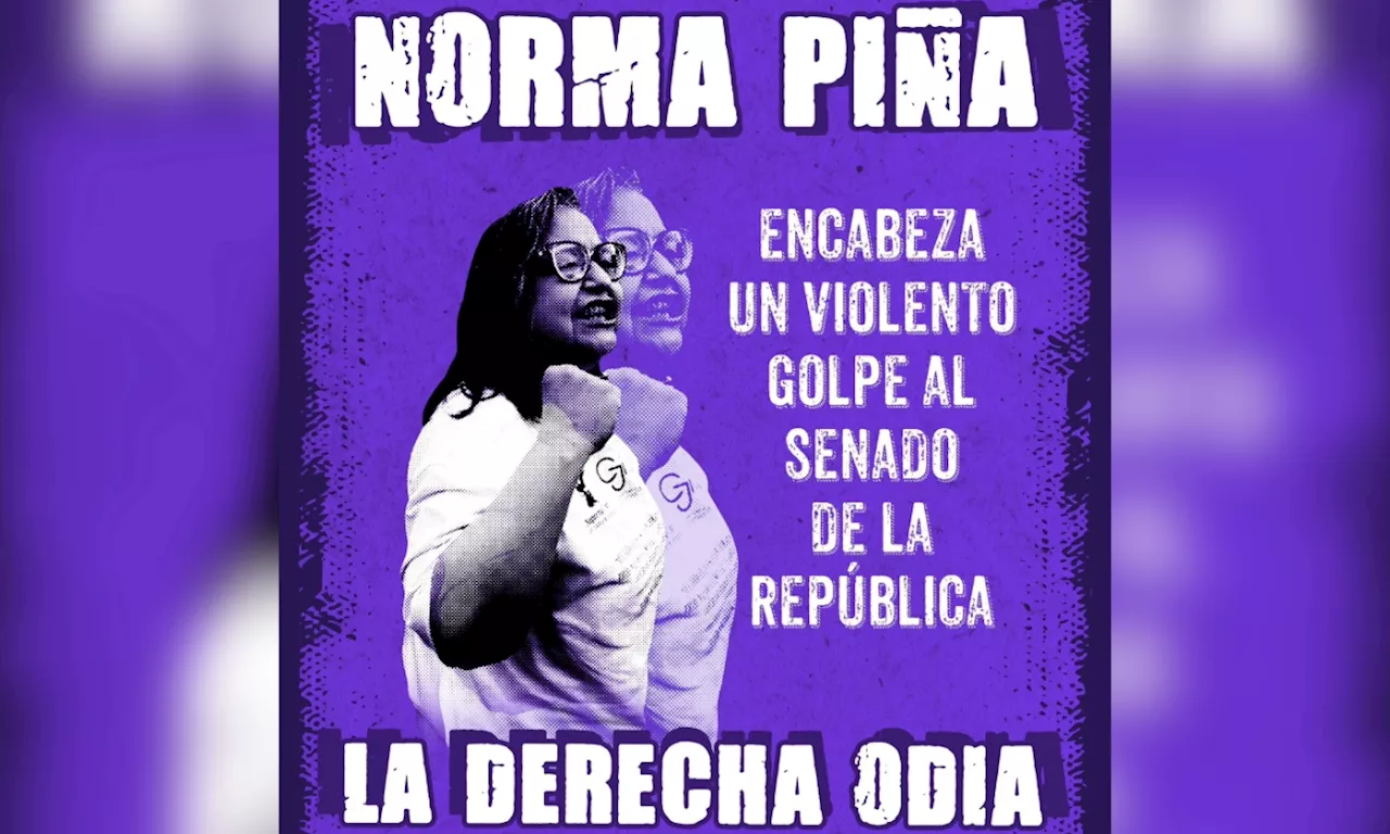 Norma Piña y oposición son responsables del 'violento golpe' al Senado: Morena