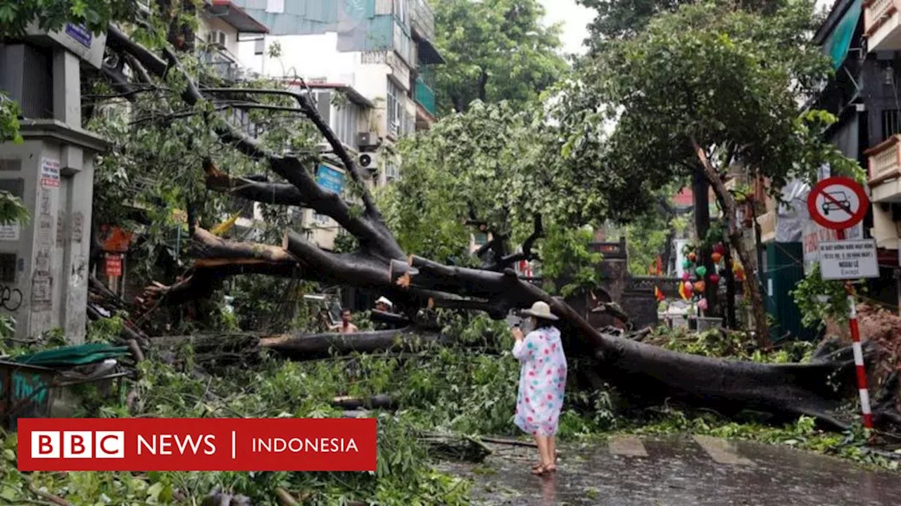 Topan Yagi tewaskan ratusan orang di Vietnam, apa dampaknya terhadap cuaca di Indonesia?