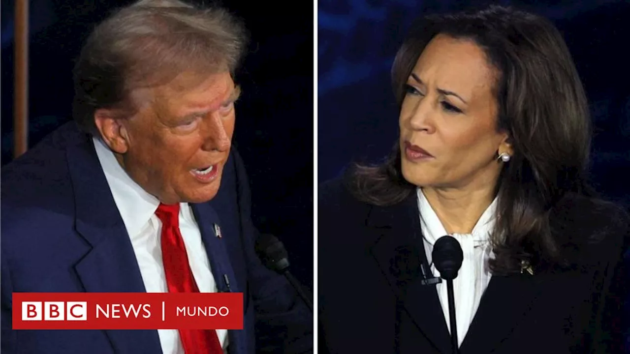 Kamala Harris y Donald Trump: el feroz duelo entre los candidatos en su primer debate presidencial