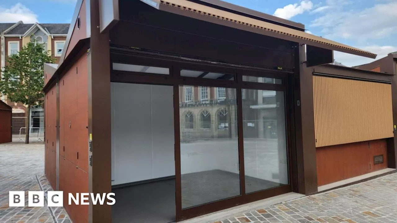 Northampton gets 'probably the smallest art centre in the world'