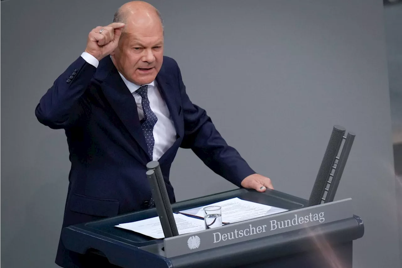 Migration: So streiten Olaf Scholz und Friedrich Merz im Bundestag