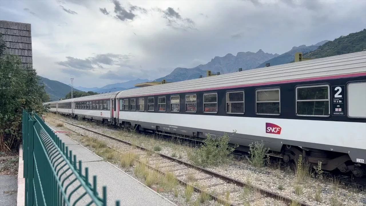 Le nombre de trains de nuit entre Briançon-Paris réduit en raison de travaux de maintenance