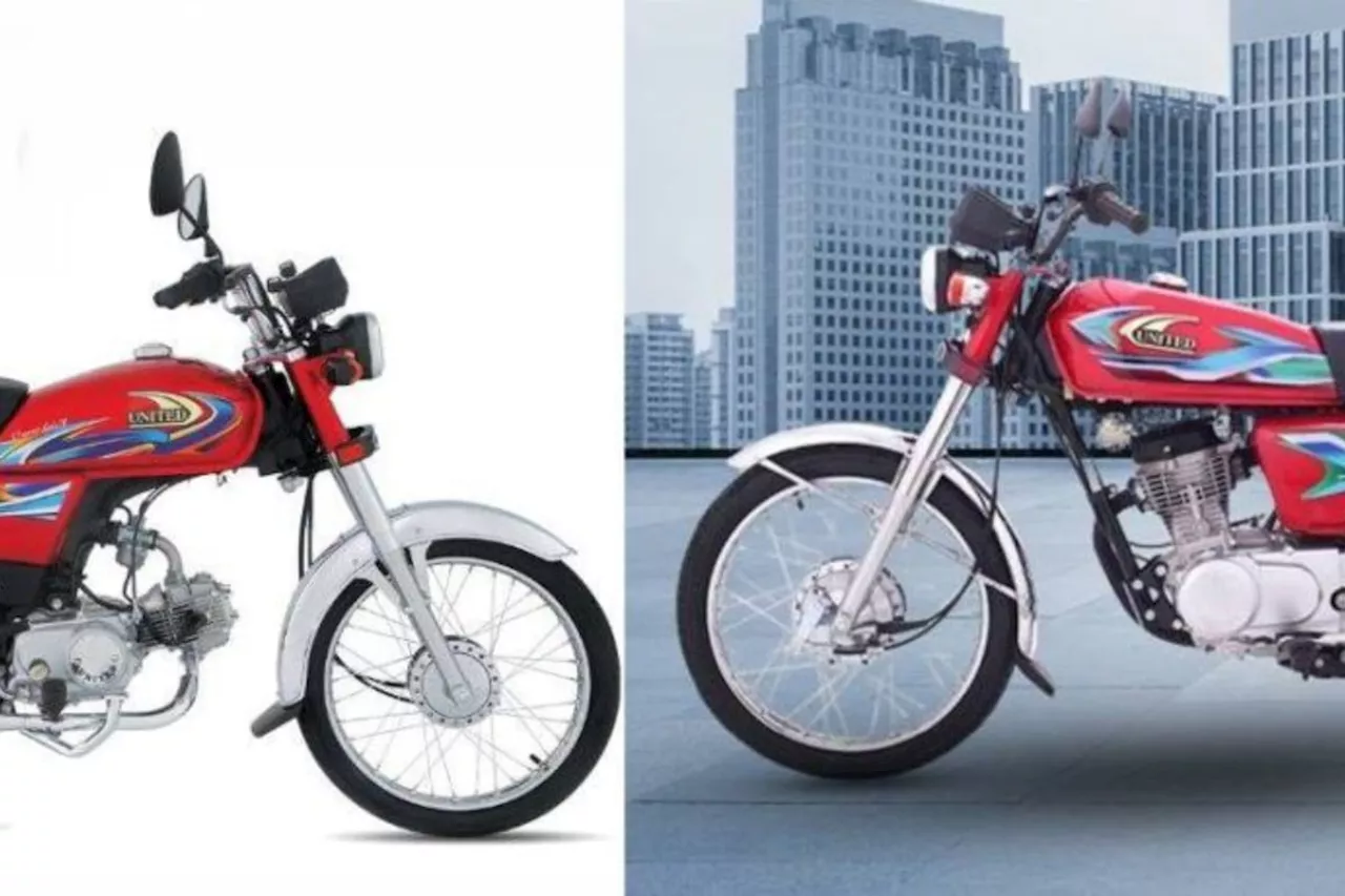 United 70cc and 125cc 2025 Models New Price in Pakistan- September 2024