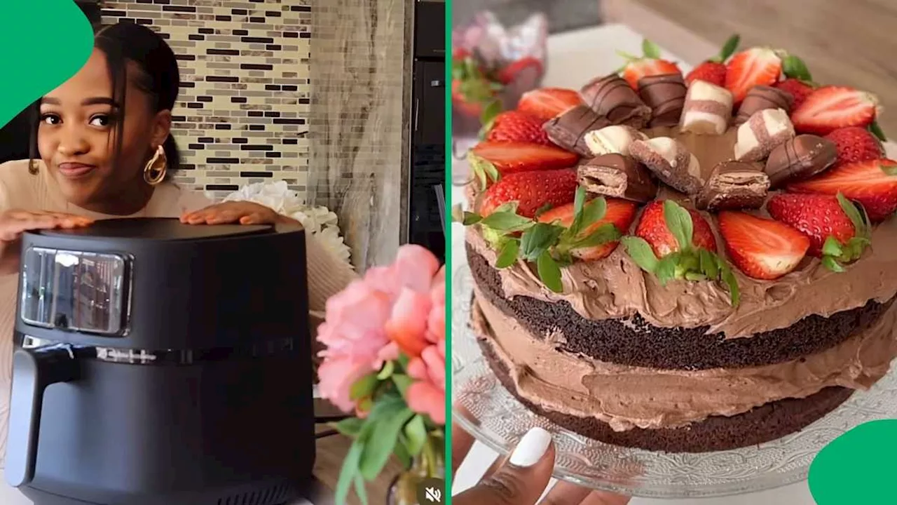 “This Looks Super Easy”: SA Huns Excited After an Easy Cake-Baking Plug Using an Air Fryer