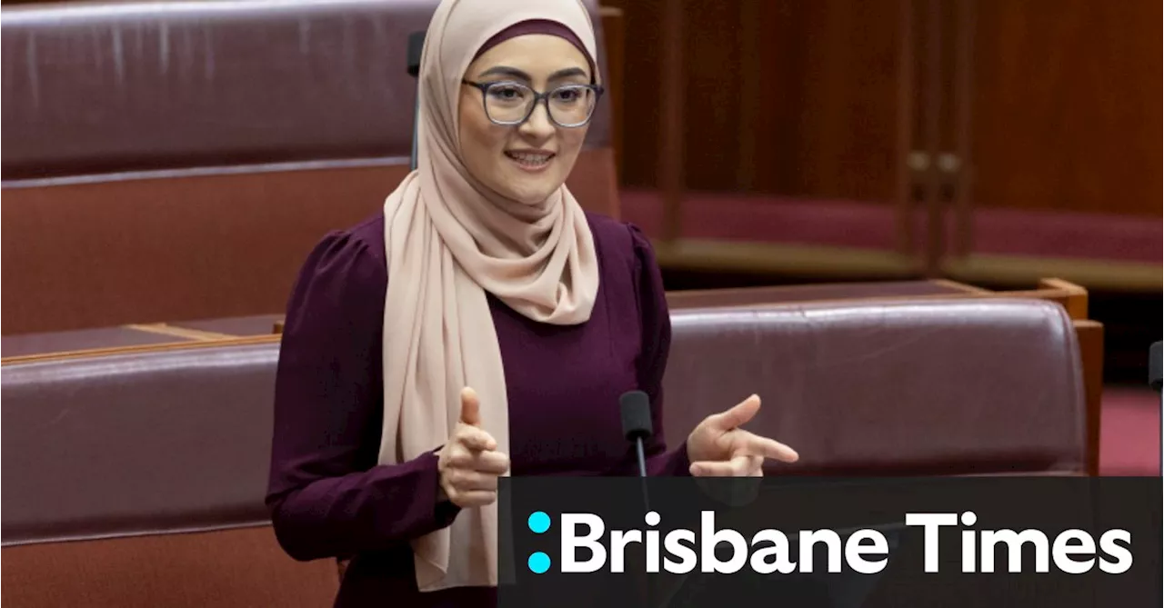 ‘Catch a dub’: Fatima Payman tries to make ‘skibidi’ happen in the Senate