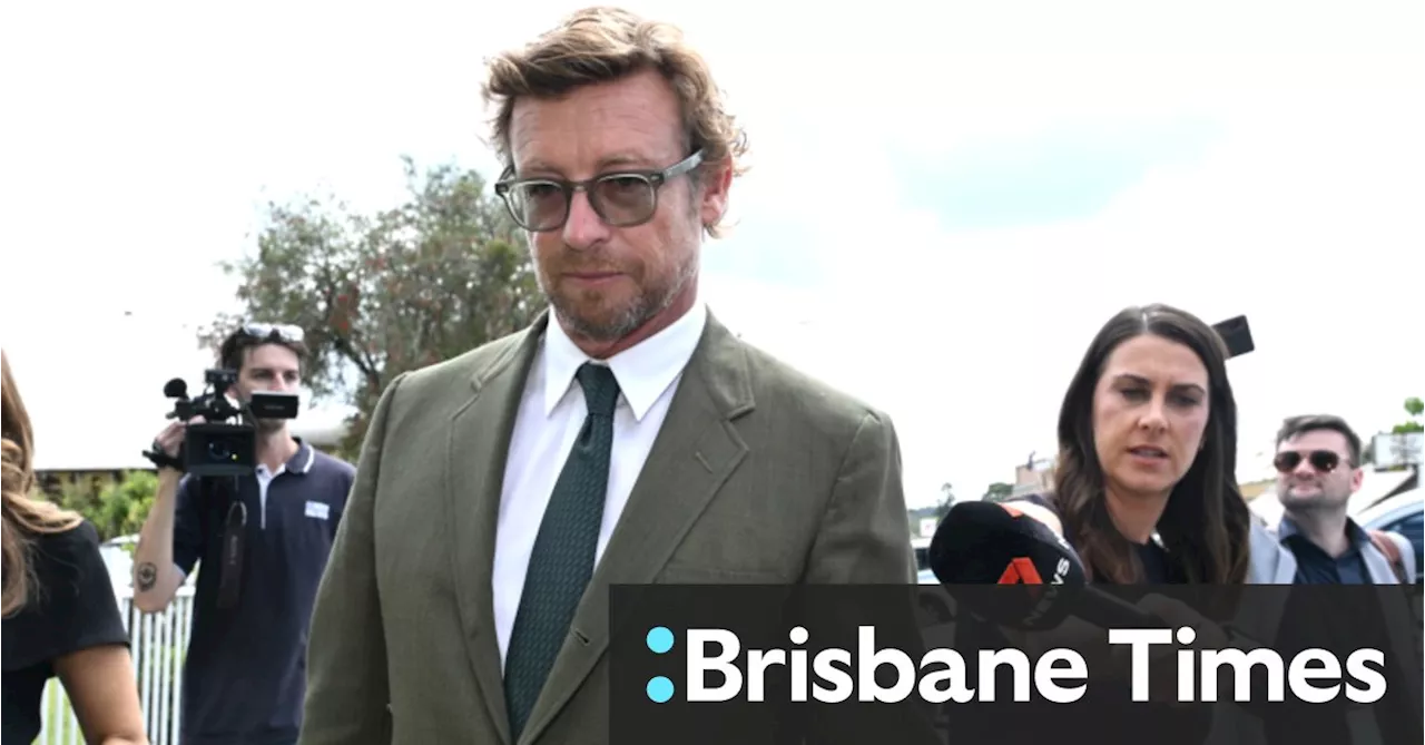 Simon Baker avoids conviction for drink-driving charge