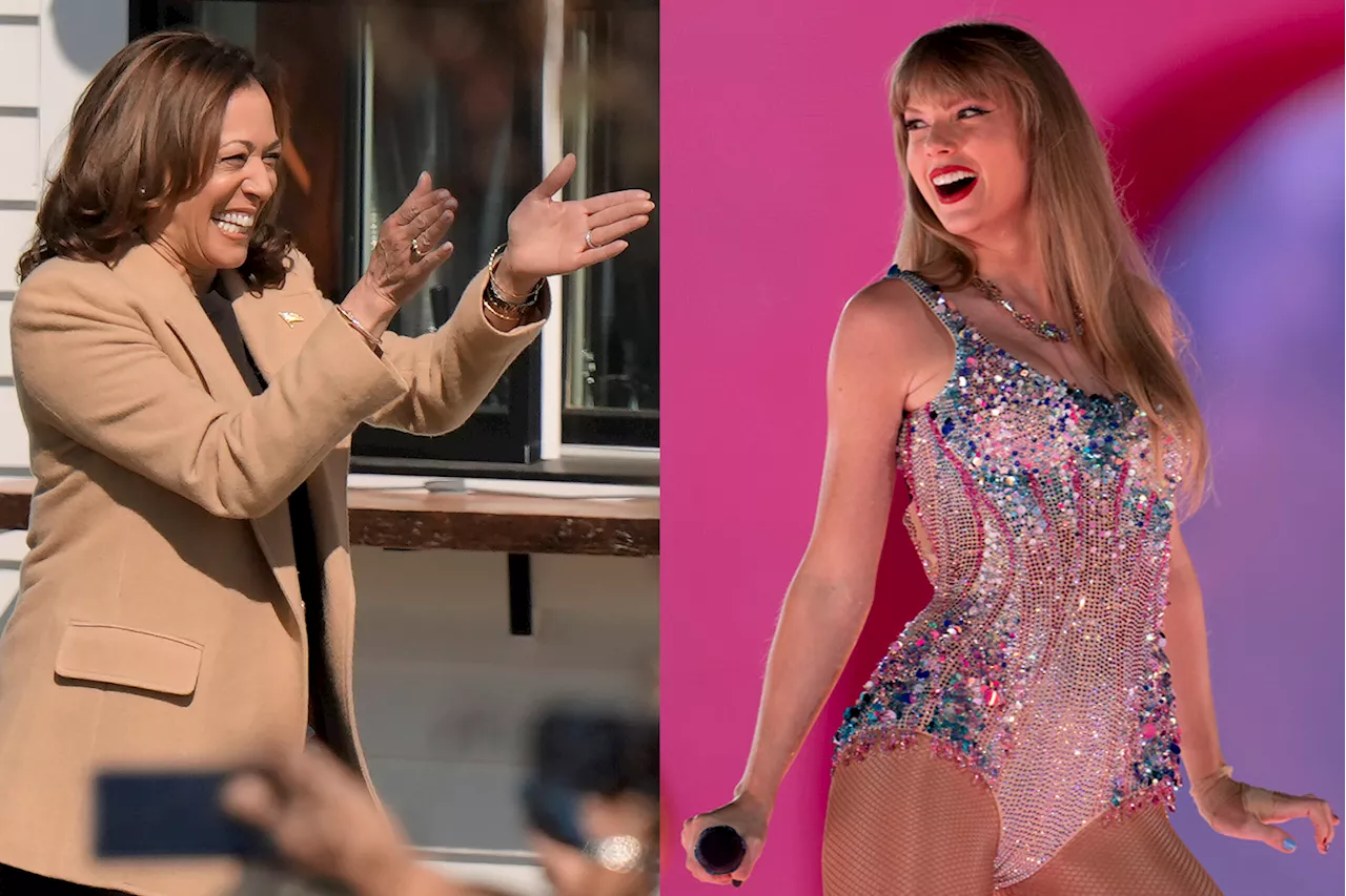 Taylor Swift shakes off Trump’s AI post, publicly backs Kamala Harris for 2024 election | Chris Megerian / The Associated Press