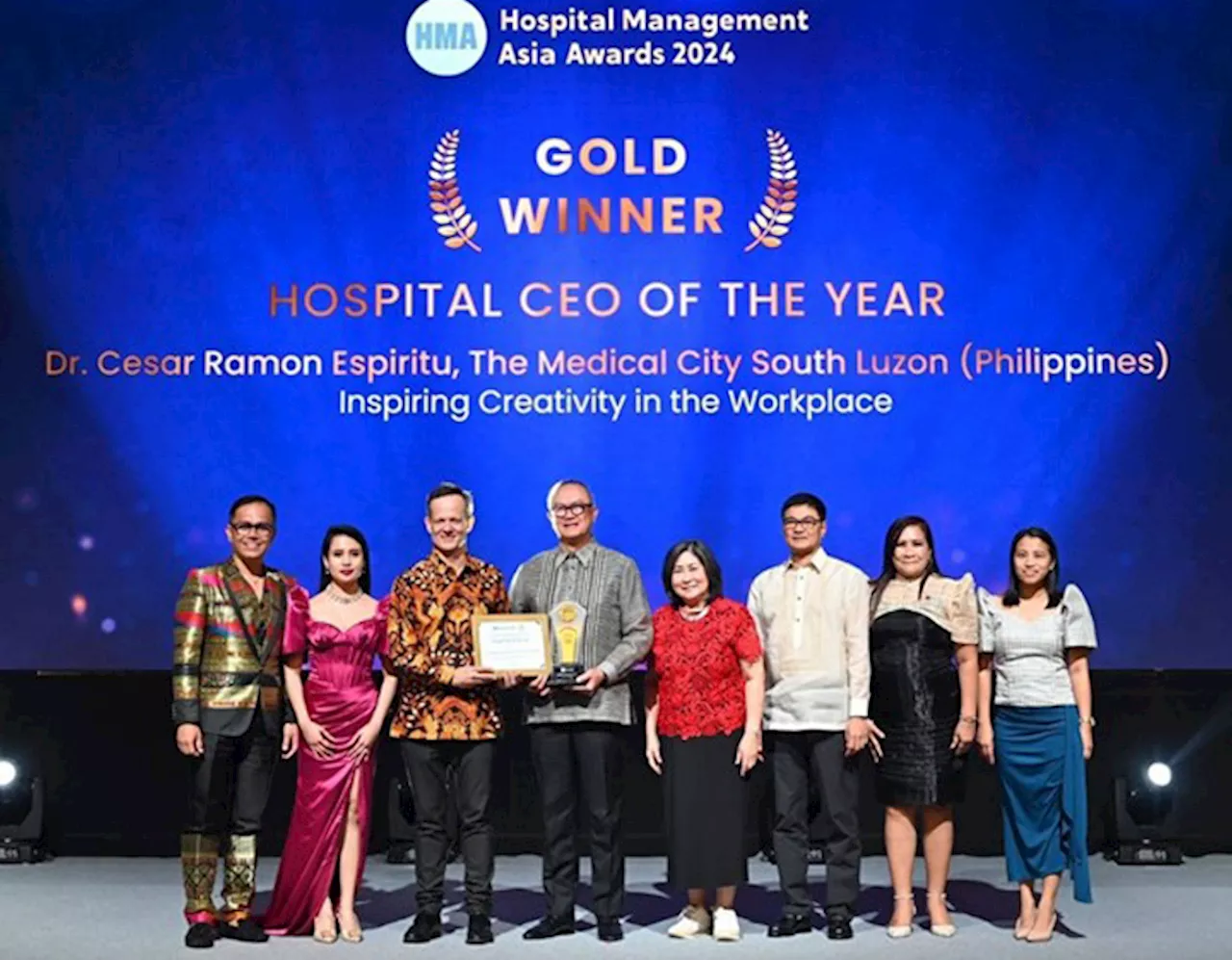 TMC South Luzon’s CEO bags CEO of the Year Award-Gold Winner at HMA