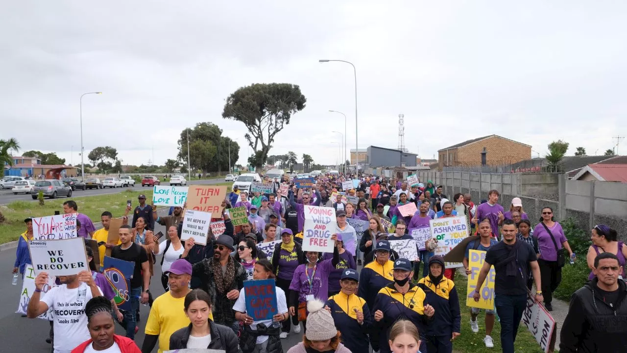 Recovery Walk Cape Town fights addiction and mental health stigma