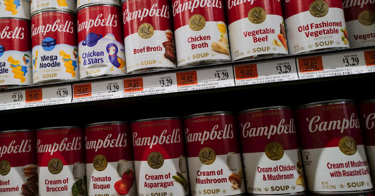 Campbell Soup Company planning to drop 'soup' from its name