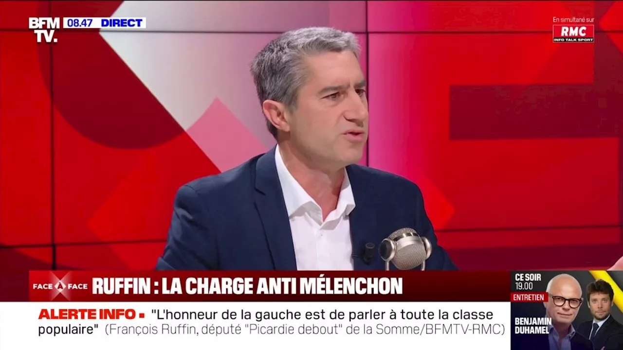 'Les questions de popol' : Apolline de Malherbe pousse le bouchon, François Ruffin met le holà