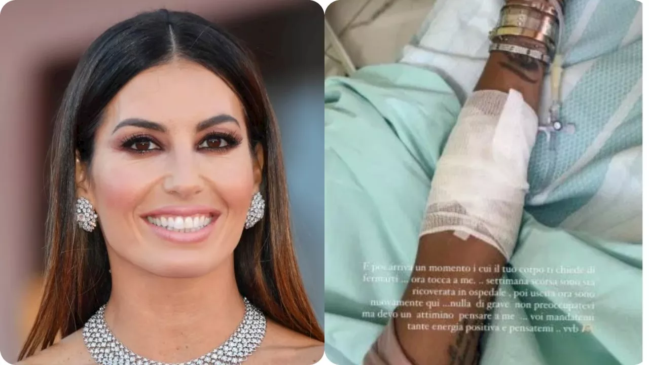 Elisabetta Gregoraci ricoverata in ospedale: 'Devo pensare a me'