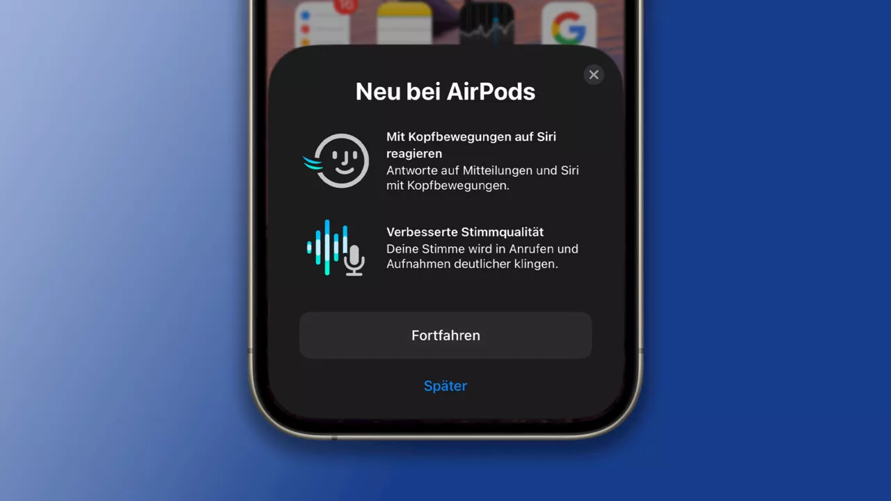 Update für AirPods Pro 2: Kopfgesten und persönliches Adaptives Audio sind da