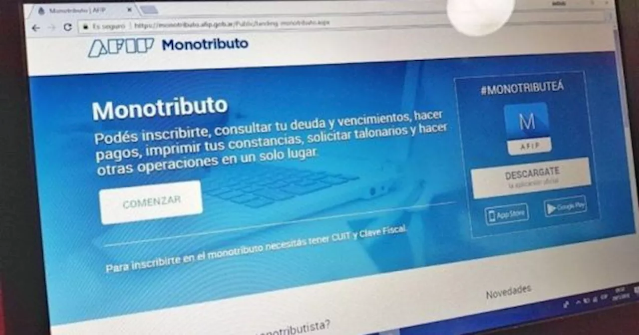 MONOTRIBUTO AFIP: los valores de las CUOTAS en SEPTIEMBRE 2024