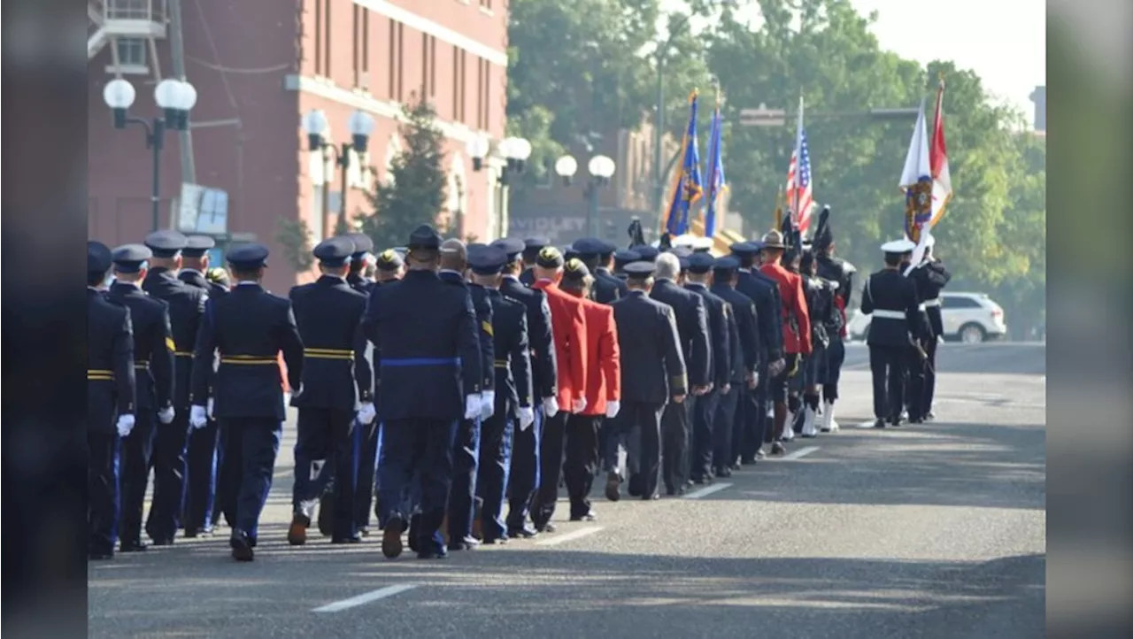 Lethbridge firefighters hold annual procession to honour fallen first responderson 23rd anniversary of 9/11