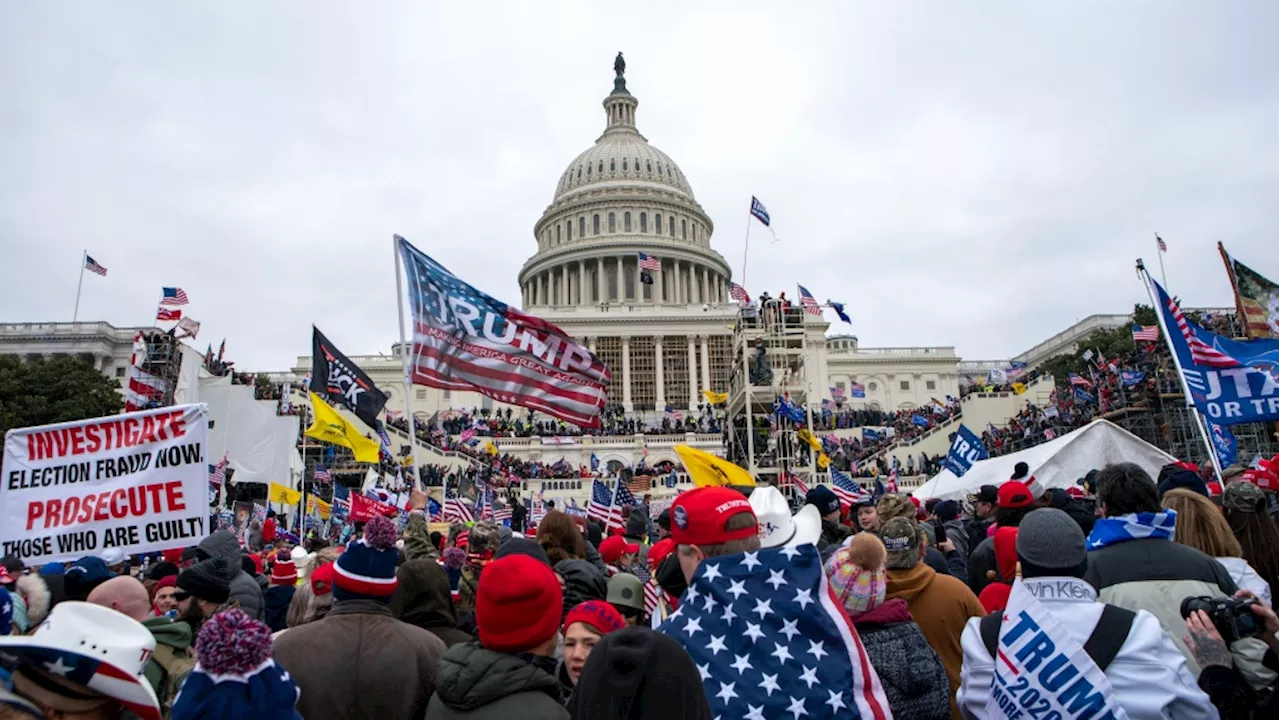 Trump repeats false claims over 2020 election loss, deflects responsibility for Jan. 6