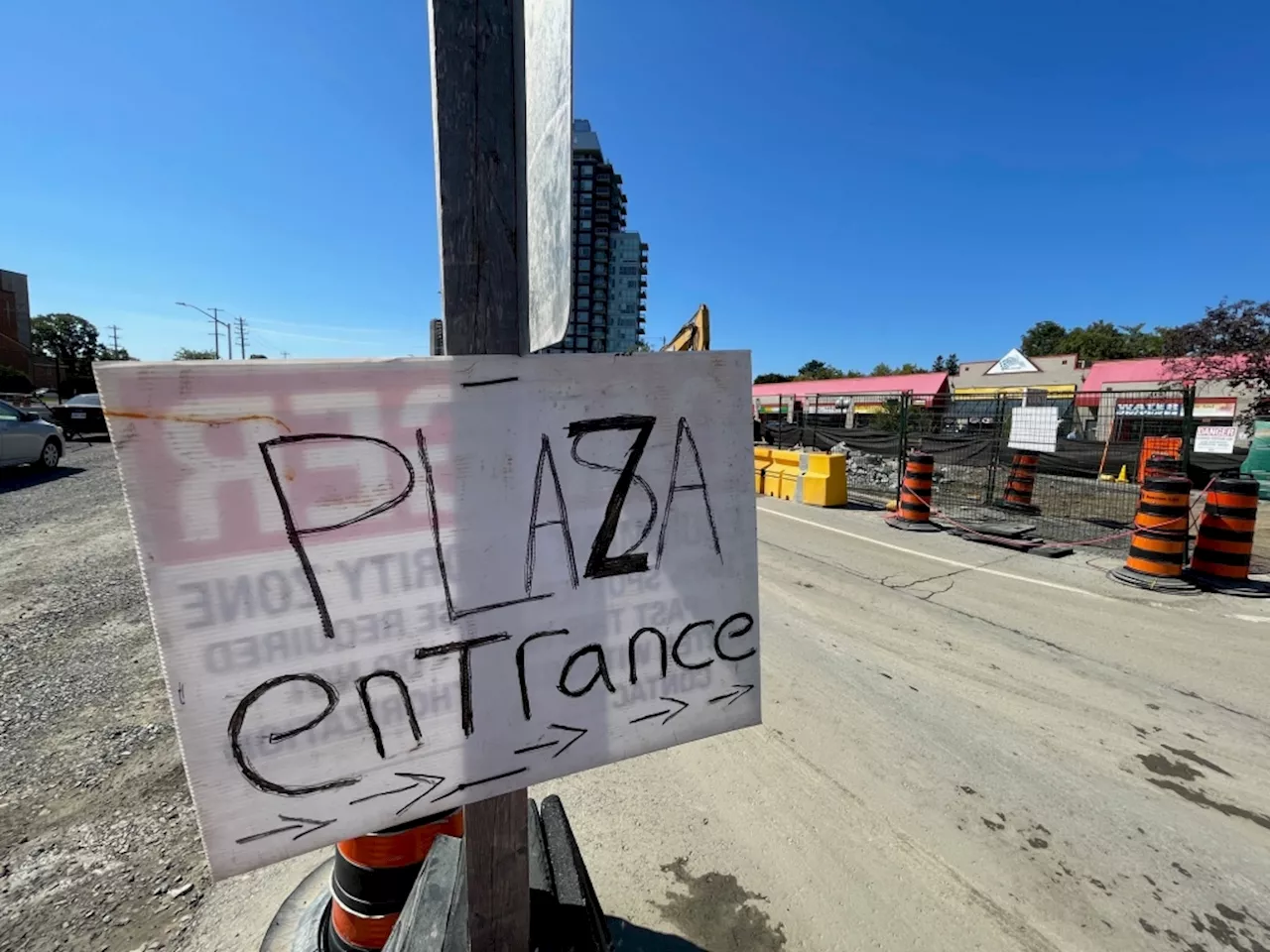 Businesses along Richmond Road impacted by LRT construction