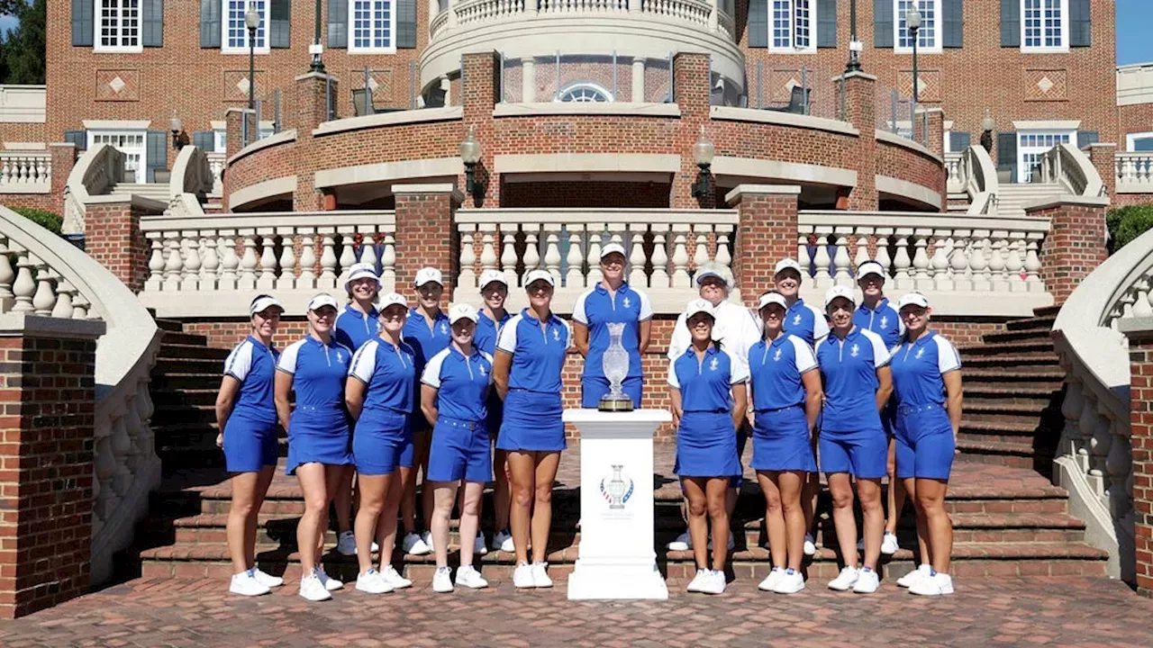 Linn Grant och Maja Stark inför Solheim Cup 2024 Sverige Head Topics