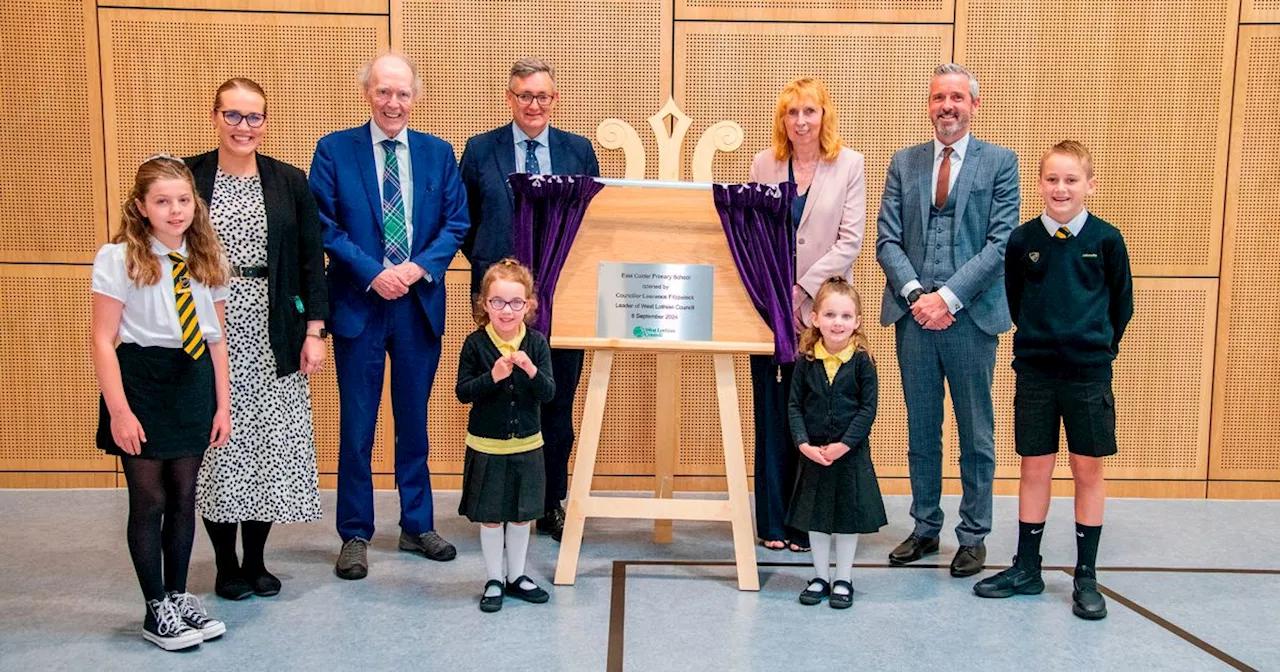 Celebration as doors open at new West Lothian primary school